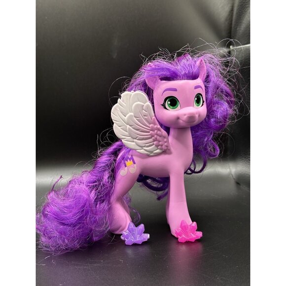 My Little Pony Movie G5 Princess Petals Unicorn Hasbro 6” Shining Adventures - Picture 1 of 16